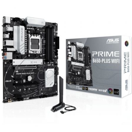 Placa Base Asus Prime B650-PLUS WiFi Socket AM5/ DDR5/ PCIe 5.0