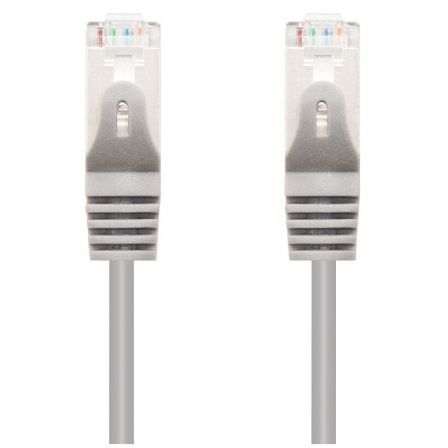 Cable de Red RJ45 FTP Nanocable 10.20.0801/ Cat.6/ 1m/ Gris
