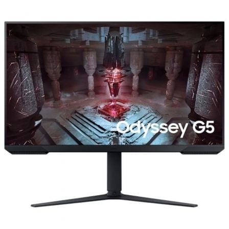 Monitor Gaming Samsung Odyssey G5 S27CG510EU 27"/ QHD/ 1ms/ 165Hz/ VA/ Regulable en altura/ Negro