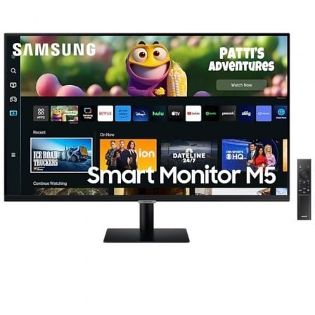 Smart Monitor Samsung M5 S32DM500EU 32"/ Full HD/ Multimedia/ Smart TV/ Negro
