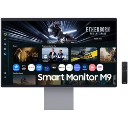 Smart Monitor Samsung M90F OLED S32FM902SU 32"/ 4K/ OLED/ Smart TV/ Multimedia/ Gris