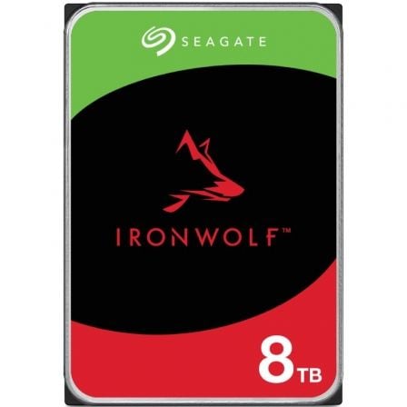 Disco Duro Seagate IronWolf NAS ST8000VN002 8TB/ 3.5"/ SATA III/ 256MB