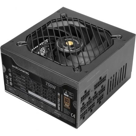 Fuente de Alimentación Mars Gaming MPB750SIM/ 750W/ Ventilador 14cm/ 80 Plus Bronze