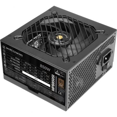 Fuente de Alimentación Mars Gaming MPB850SI/ 850W/ Ventilador 12cm/ 80 Plus Bronze