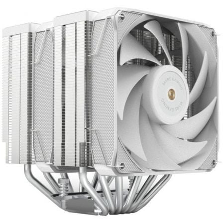 Ventilador con Disipador Doble Mars Gaming MCPU-XU6/ 2x 12cm/ Blanco
