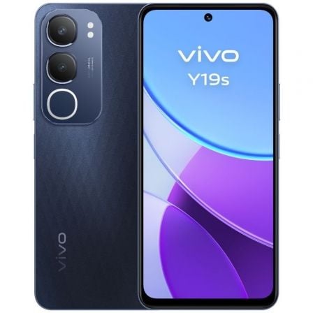 Smartphone Vivo Y19s 6GB/ 128GB/ 6.68"/ Negro Obsidiana
