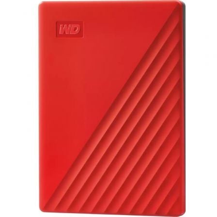 Disco Externo Western Digital My Passport 2TB/ 2.5"/ USB 3.2/ Rojo