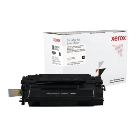 Tóner compatible Xerox 006R03628 compatible con HP CE255X/CRG-324II/ 12500 páginas/ Negro