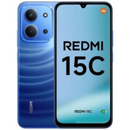 Smartphone Xiaomi Redmi 15C 4GB/ 128GB/ 6.9"/ Azul