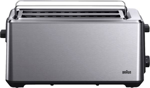 TOSTADOR BRAUN HT5220BK 1.400W ACERO INOX DOBLE RANURA