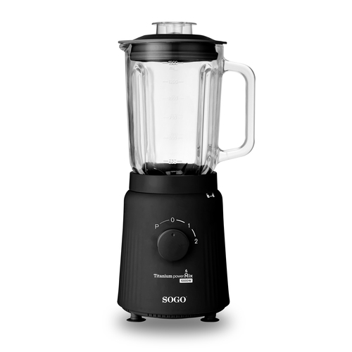 BATIDORA VASO SOGO SS5570 1,5 L. 1.000W NEGRO MATE