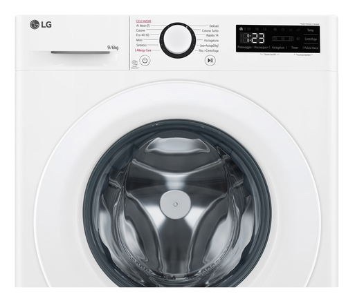 LAVAD./SECAD. LG F4DR5009A3W 9/6 kg 1400 RPM CLASF- (-10%) A/D