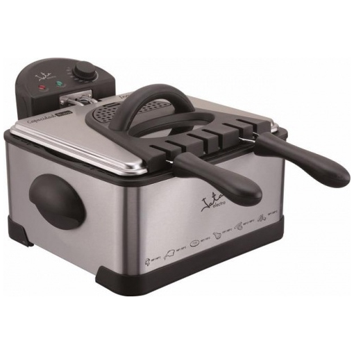 FREIDORA TRIPLE CESTILLO JATA FR700 INOX 4L