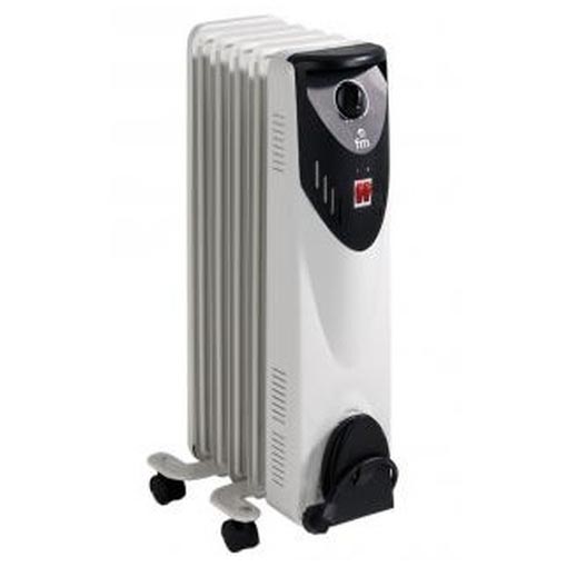RADIADOR ACEITE FM RW10 5 ELEMENTOS 1000W REGALO HUMIDIFICADOR