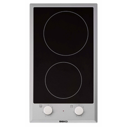 VITROCERAMICA MODULAR BEKO HDCC32200X CON MANDOS 2 FOCOS